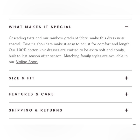 Tea Collection Pastel Rainbow Gradient Dress - Picture 7 of 11